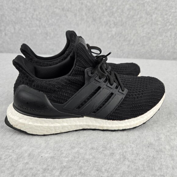 Adidas Ultra Boost 4.0 Womens Size 8 Black White Running Sneakers Knit Comfort - Picture 4 of 15